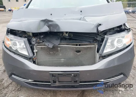 2017 Honda Odyssey Lx from USA, damaged, VIN 5FNRL5H26HB020848